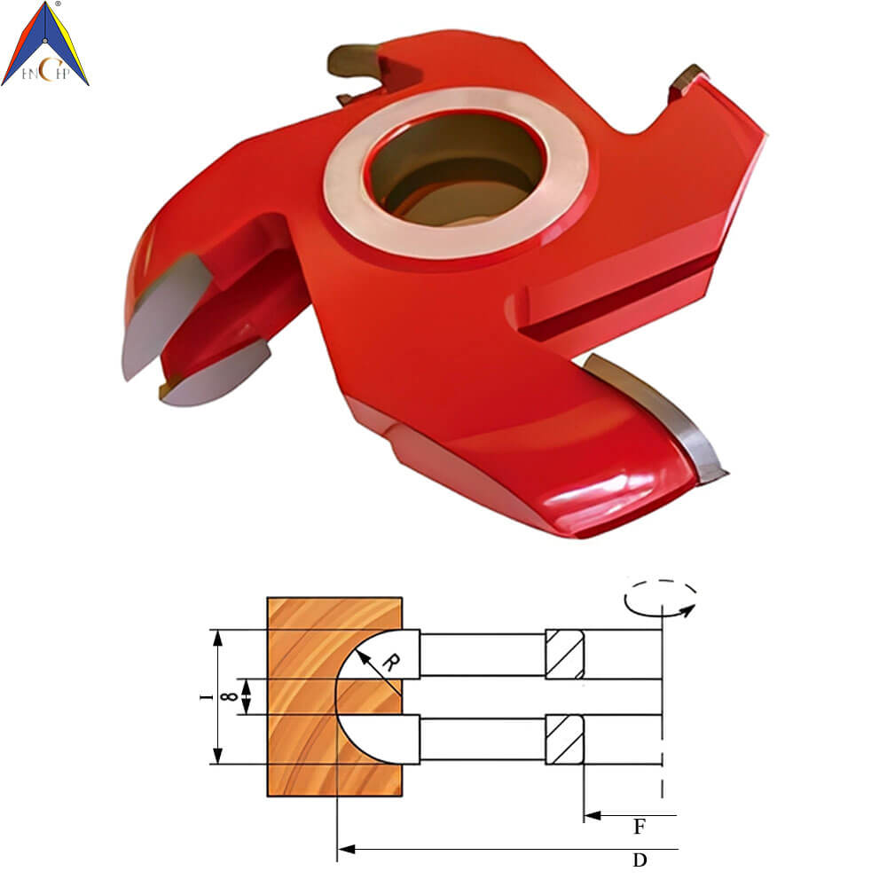 CHPH003.04A - Carbide Tipped Cove Shaper Cutter