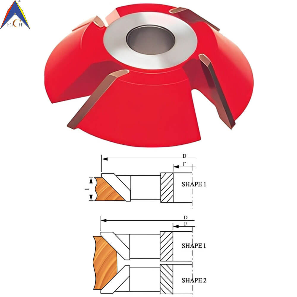 CHPH003.05 - Carbide Tipped 45° Chamfer Shaper Cutter