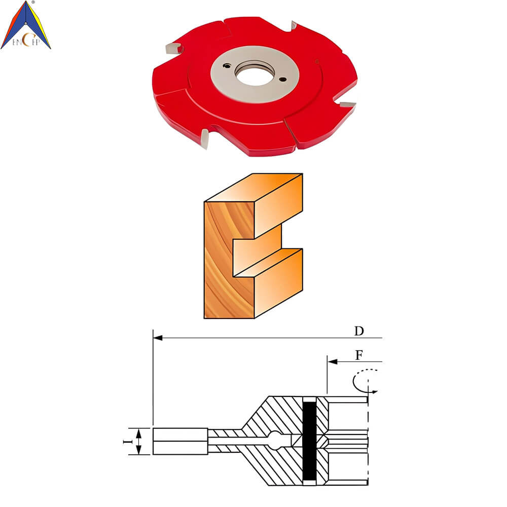 CHPH001.03 - Carbide Tipped Adjustable Grooving Shaper Cutter