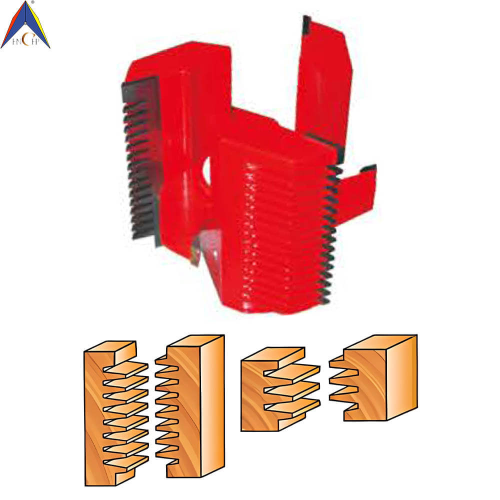 CHPH004.03 - Carbide Tipped Adjustable Finger Joint Shaper Cutter Set