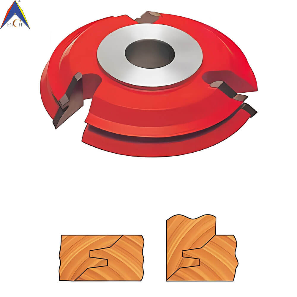 CHPH004.04 - Carbide Tipped 45° Lock Miter Shaper Cutter