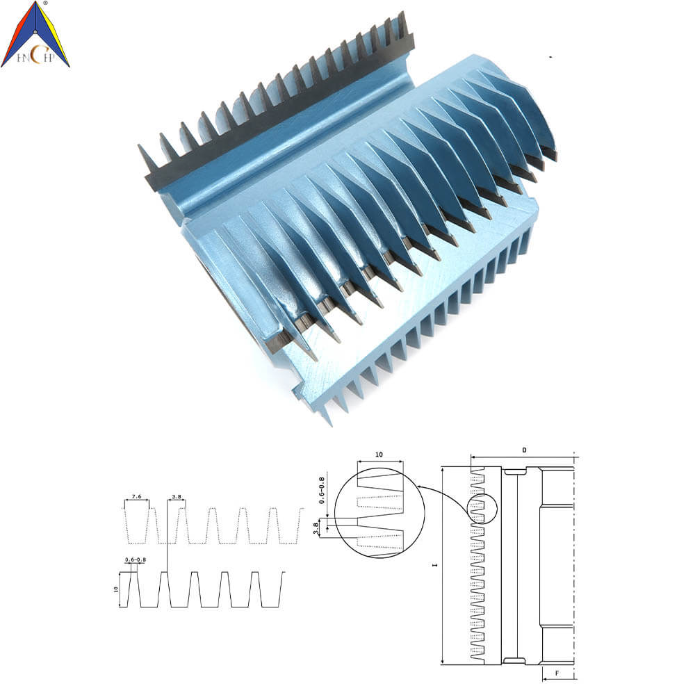 CHPH004.05 - Carbide Tipped Stagger Teeth Finger Joint Shaper Cutter