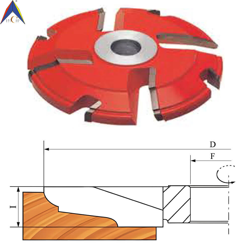 CHPH005.03 - Carbide Tipped Raised Panel Shaper Cutter