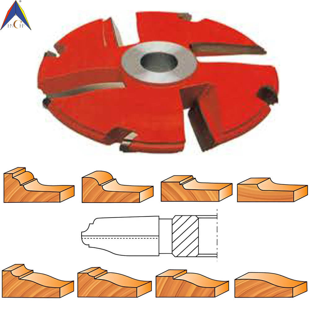CHPH005.04 - Carbide Tipped Raised Panel Shaper Cutter (Double-Faces)