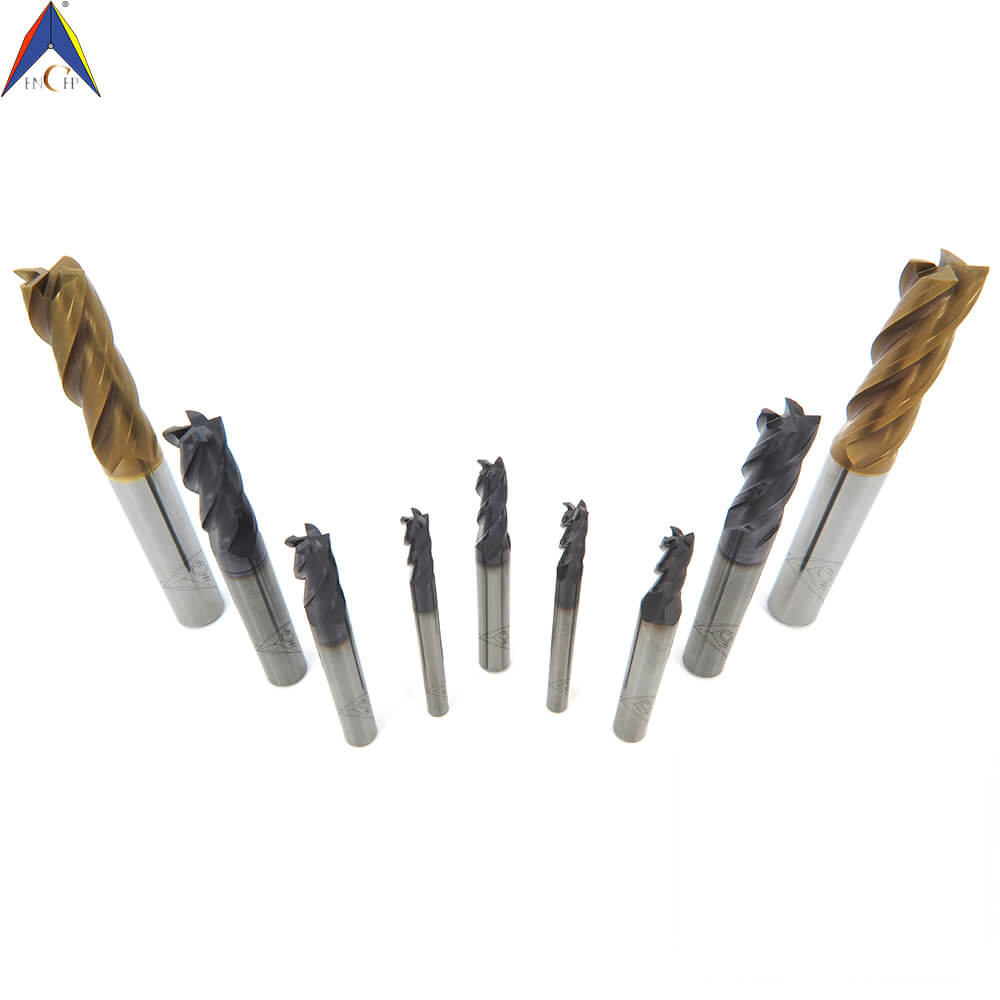 CHPM240 - 4 Flutes Solid Carbide End Mill (Short Shank)