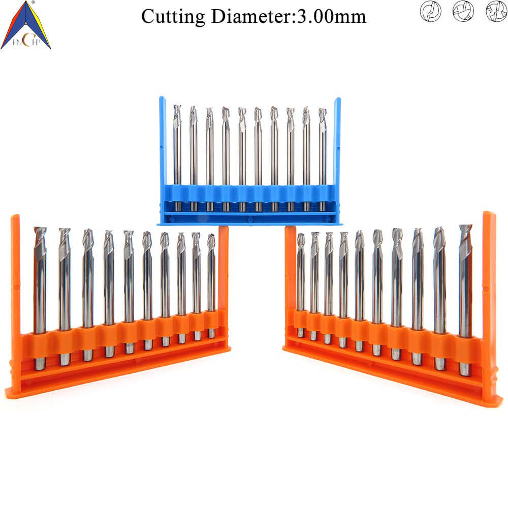 CHPM230 - 2 (3)(4) Flutes Solid Carbide Miniature End Mill