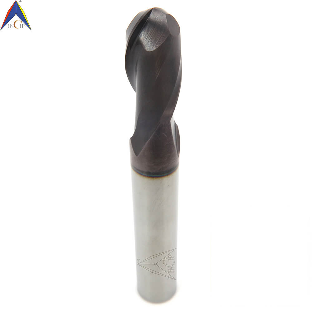 CHPM270 - 2 Flutes Solid Carbide Ball Nose End Mill (Short Shank)