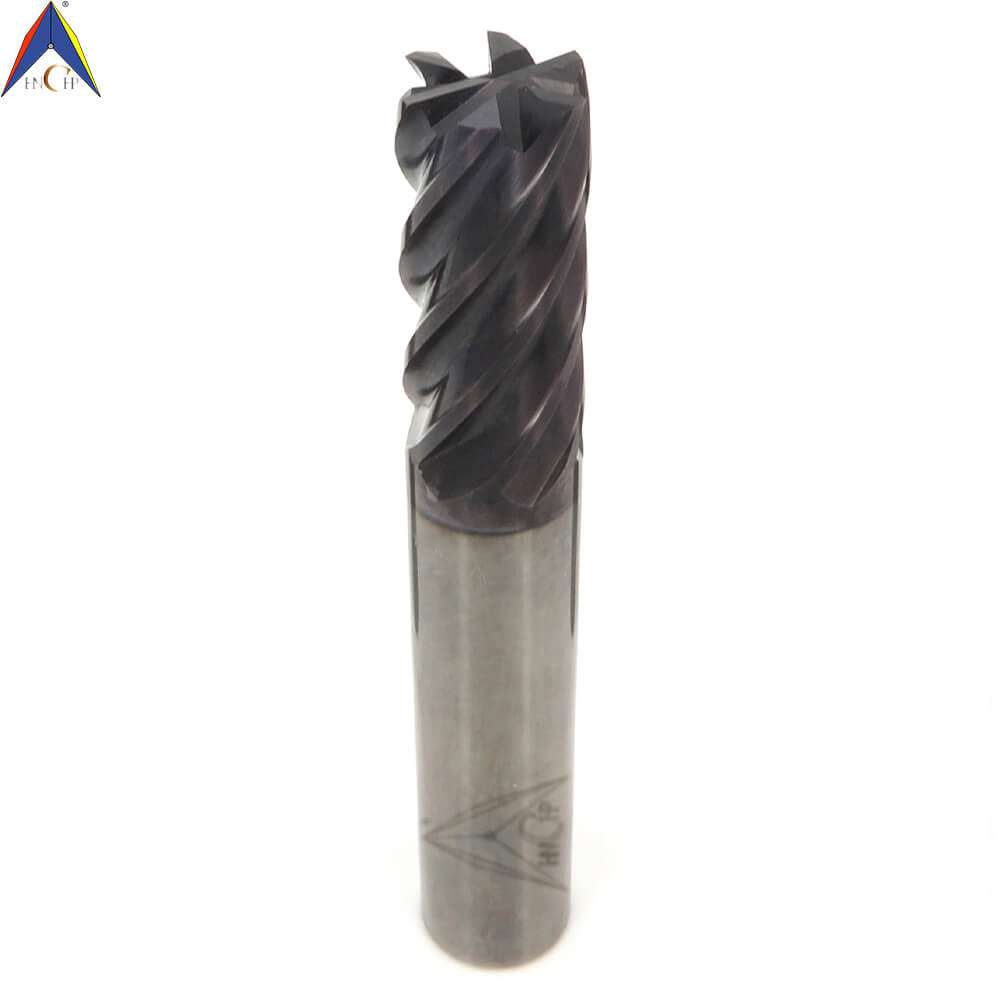 CHPM540 - 6 (8) Flutes Solid Carbide 45° Helix End Mill (Long Shank)