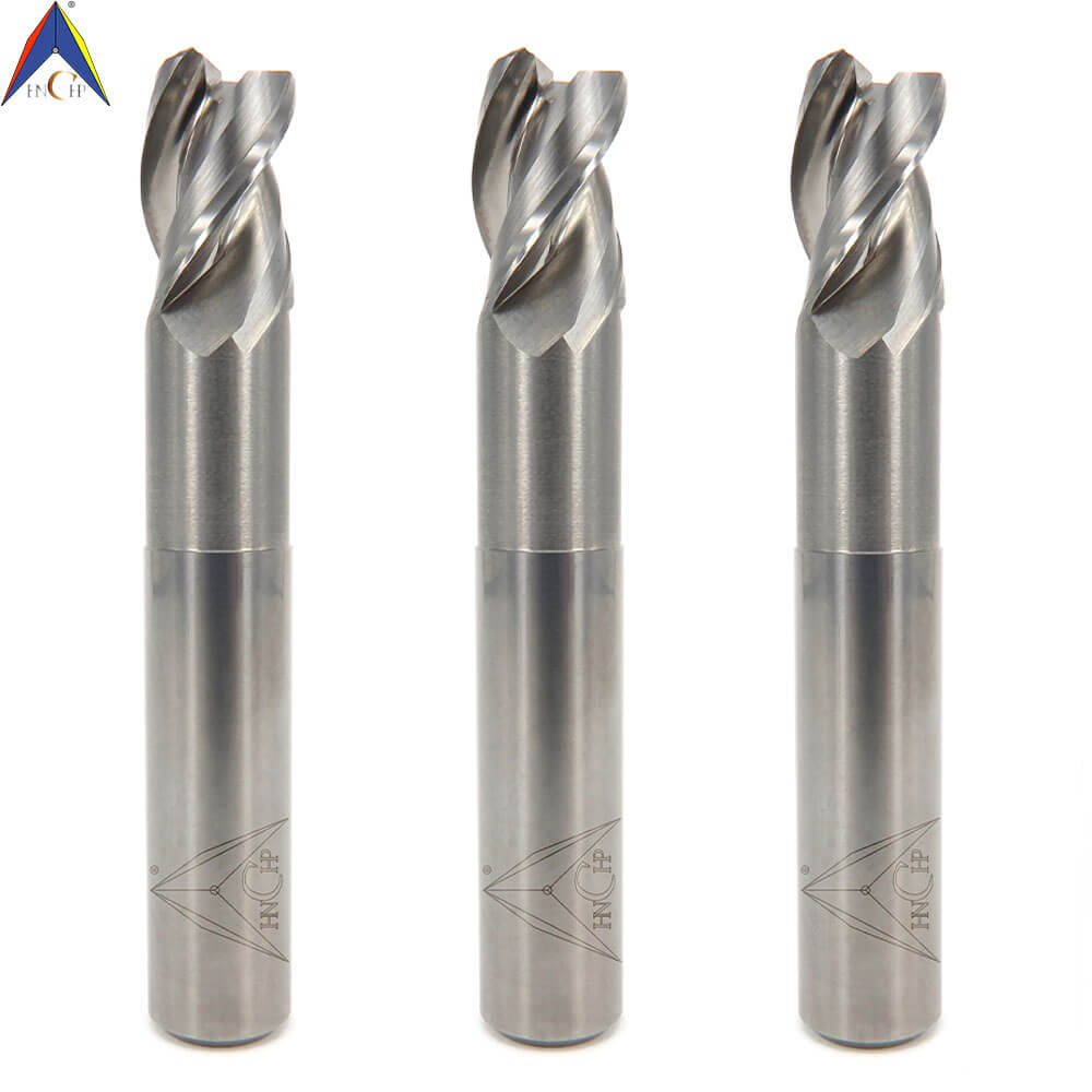 CHPM(590-591) - 3 Flutes Solid Carbide Corner Radius End Mill For Aluminum