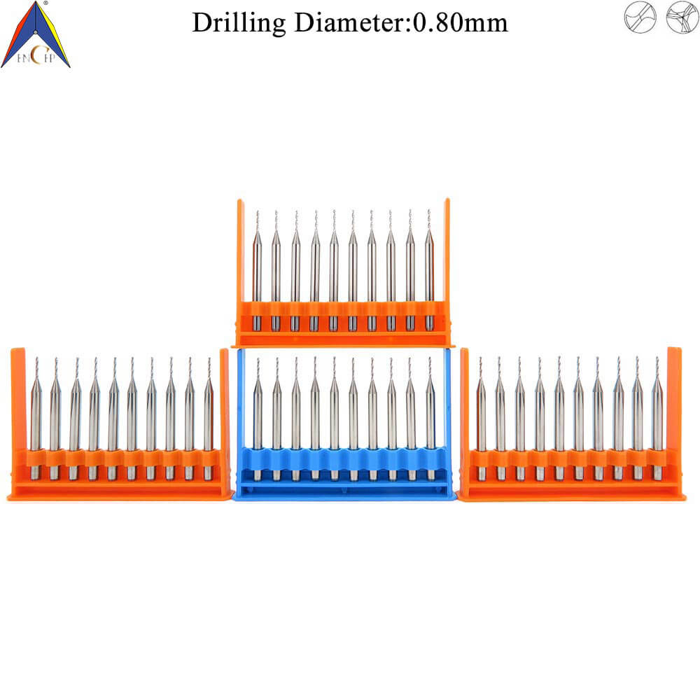 CHPM605 - 2 (3) Flutes Solid Carbide Miniature Drill Bit