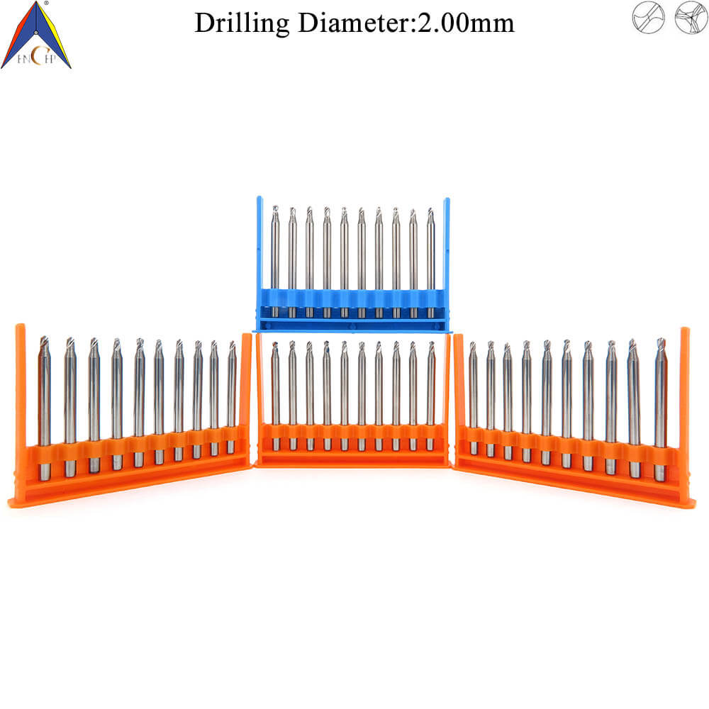 CHPM605 - 2 (3) Flutes Solid Carbide Miniature Drill Bit