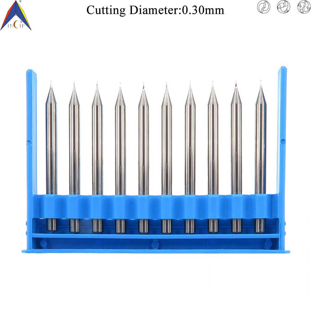 CHPM230 - 2 (3)(4) Flutes Solid Carbide Miniature End Mill