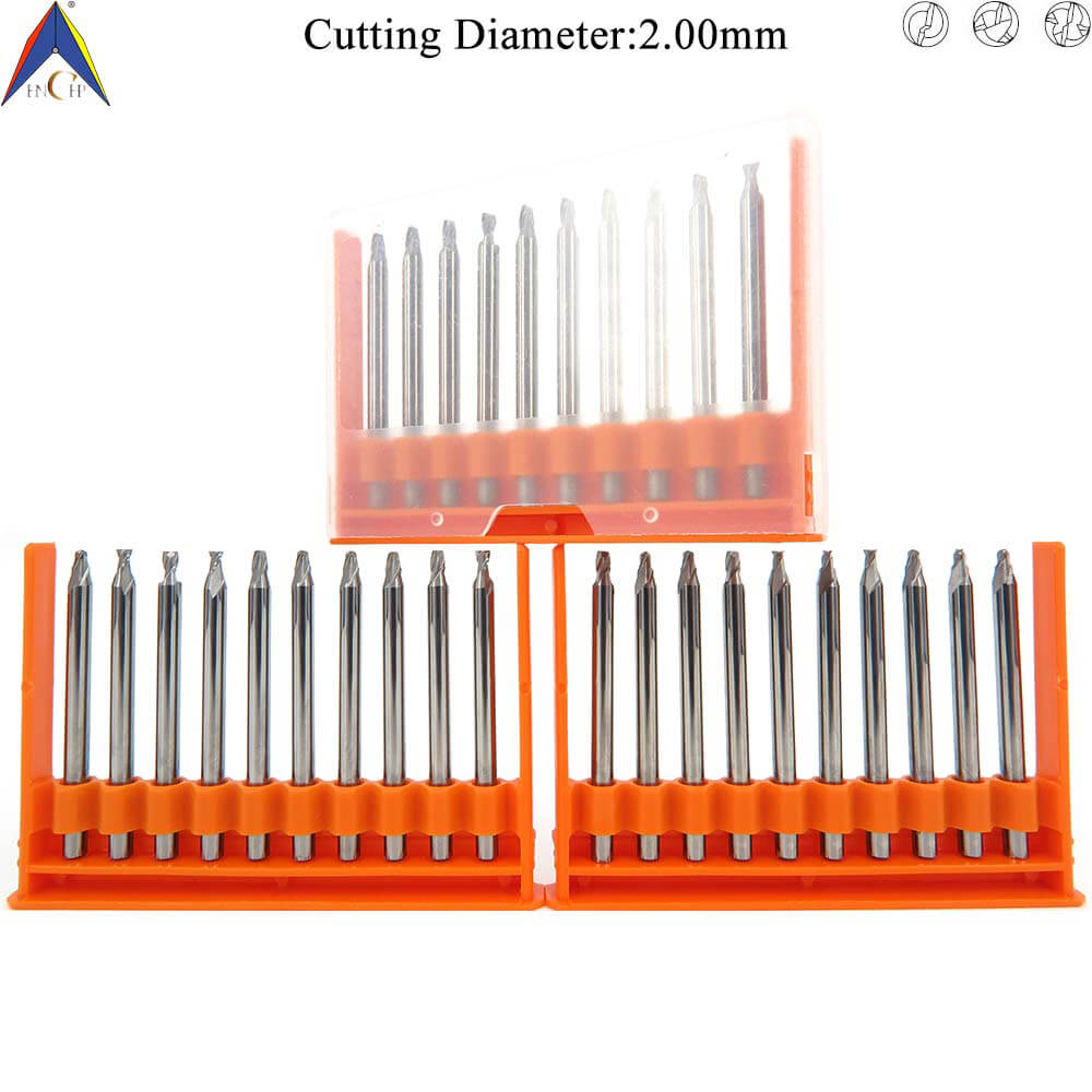 CHPM230 - 2 (3)(4) Flutes Solid Carbide Miniature End Mill