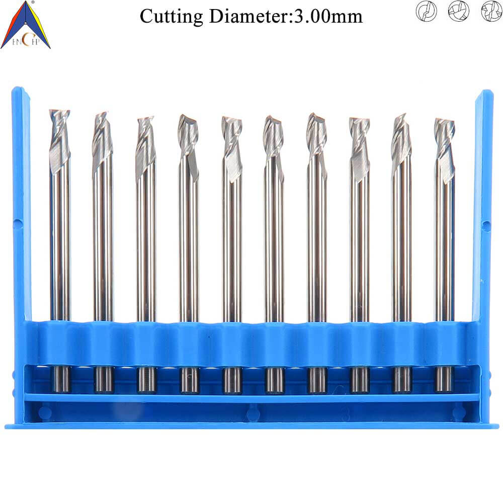 CHPM230 - 2 (3)(4) Flutes Solid Carbide Miniature End Mill