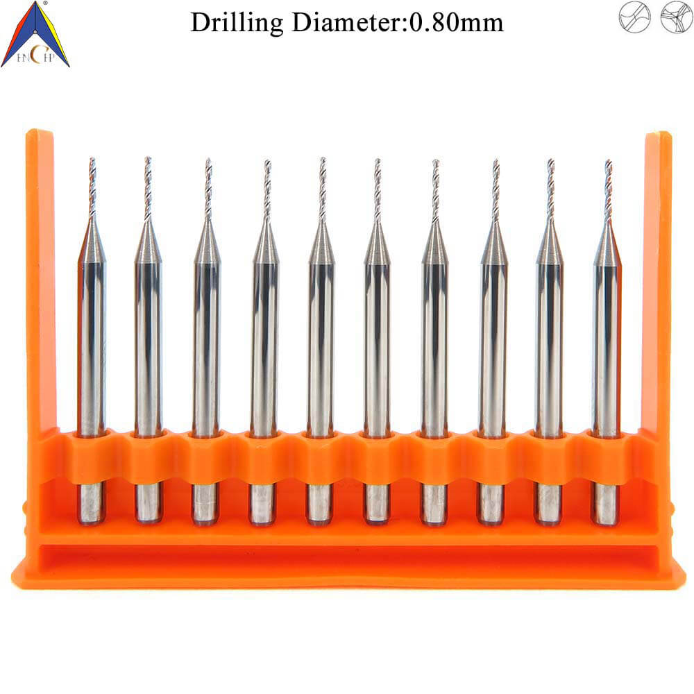 CHPM605 - 2 (3) Flutes Solid Carbide Miniature Drill Bit