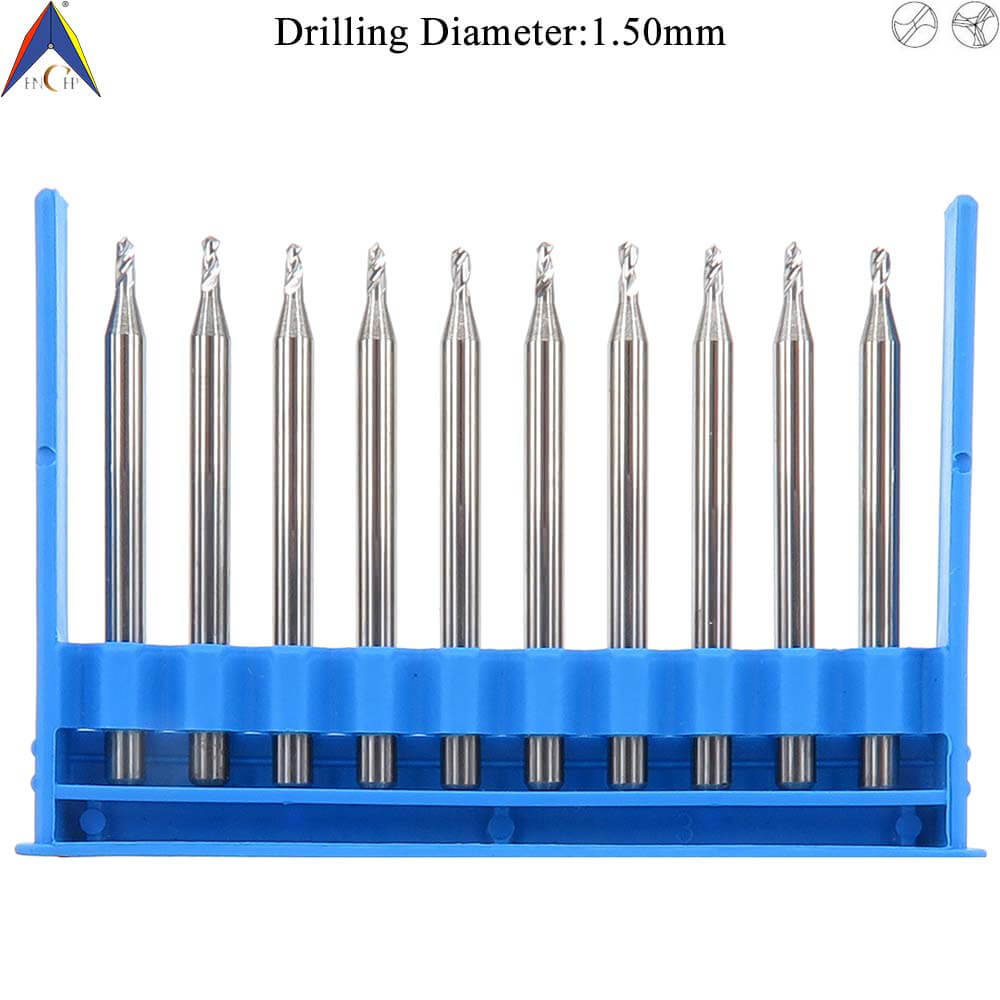 CHPM605 - 2 (3) Flutes Solid Carbide Miniature Drill Bit