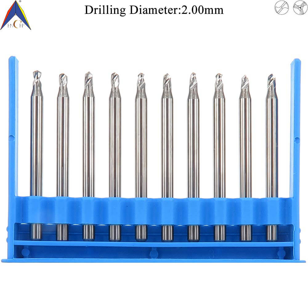 CHPM605 - 2 (3) Flutes Solid Carbide Miniature Drill Bit