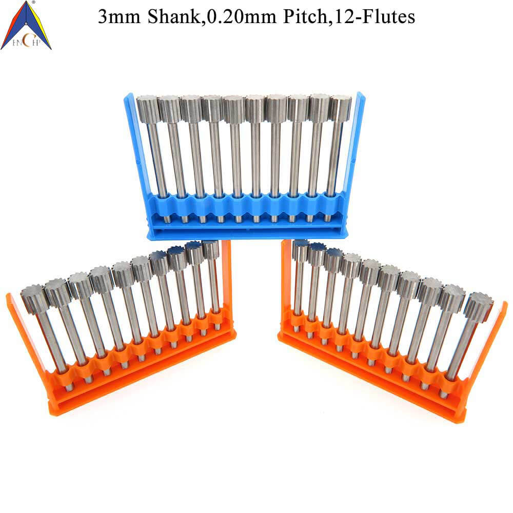 CHPM690 - Solid Carbide Fine Pitch Metal Texturing Milling Cutter