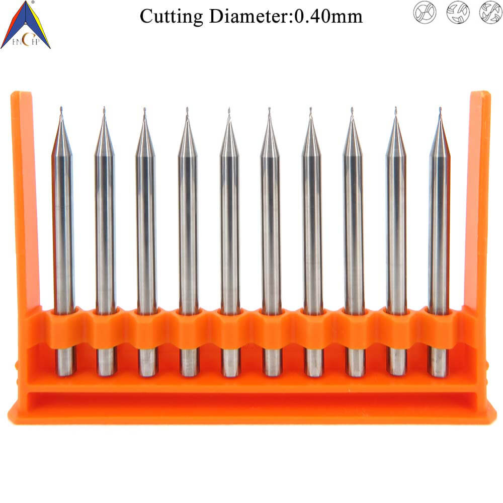 CHPM300 - 2 (3)(4) Flutes Solid Carbide Miniature Ball Nose End Mill