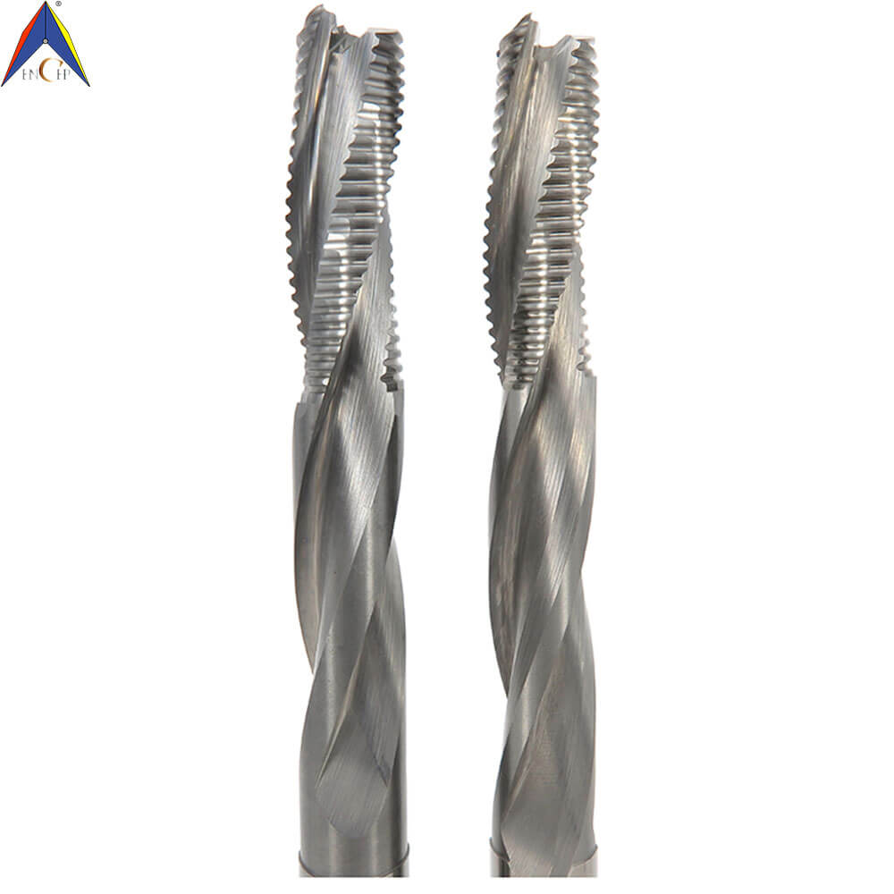 CHPM390 - 3 Flutes Solid Carbide Roughing End Mill For Aluminum (Long Shank)