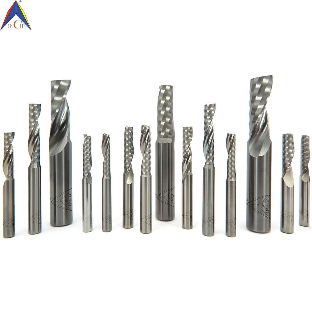 CHPM470 - 1 Flute Solid Carbide End Mill For Acrylic Etc.