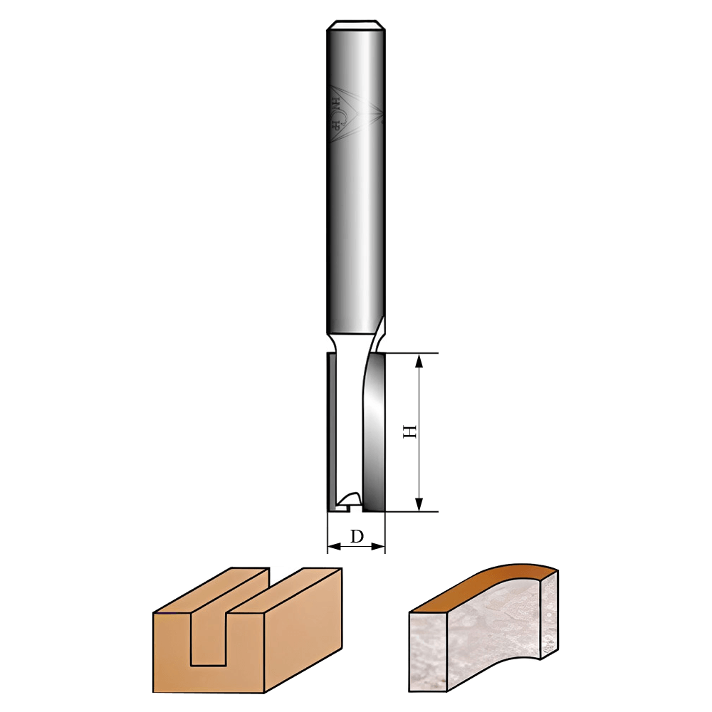 CHP-PCD5100~5373 - PCD Router Bits (11 Types Available)