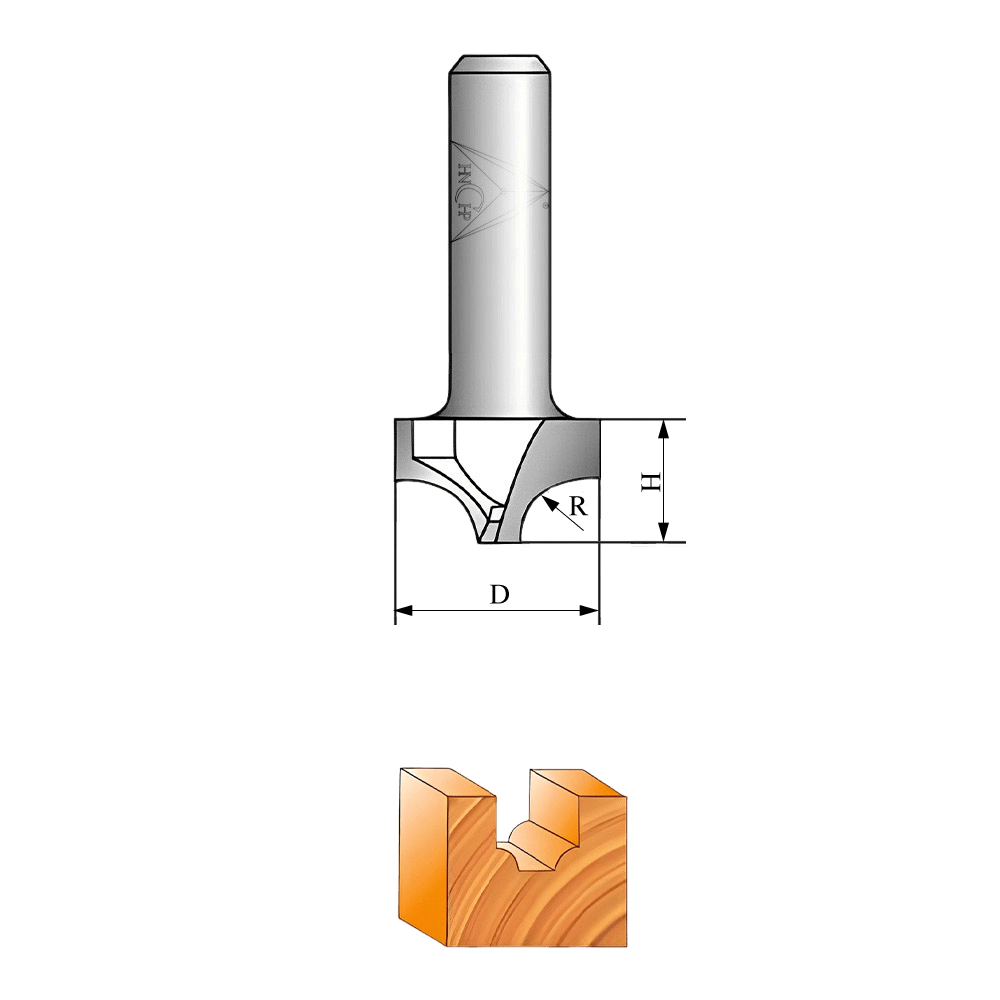 CHP04 - Carving Router Bits (13 Types Available)